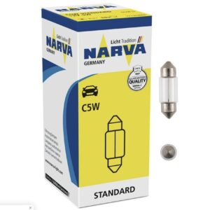 Авто лампа Narva 17125 C5W 12v SV8.5 36 mm 1 шт.