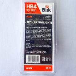BLIK 42332 HB4 55W P22d 12v ULTRALIGHT + 120%
