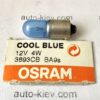 Osram 3893CB Cool Blue 4W 12v BA9s 4000K