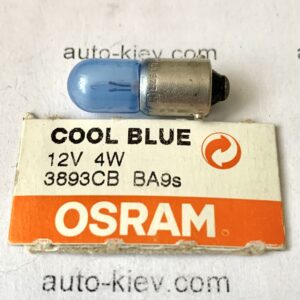 Osram 3893CB Cool Blue 4W 12v BA9s 4000K