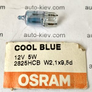 Osram 2825HCB Cool Blue Halogen W5W 12v W2,1X9,5d 4000K
