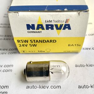 Авто лампа Narva 17181 R5W 24v BA15s 1 шт.
