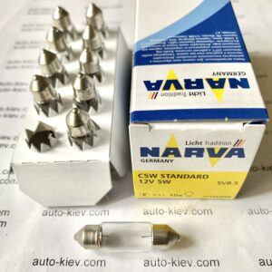 Авто лампа Narva 17125 C5W 12v SV8.5 36 mm 1 шт.
