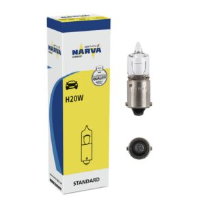 Narva 17835 H20 20w 12v BA9s мініатюрна галогенна лампа 1 шт.