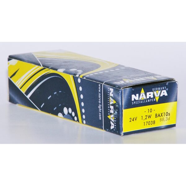 Narva 17038 1.2W 24v B8,3d