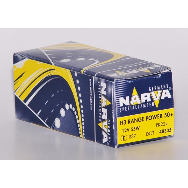 Narva 48335 H3 RP+50% 55w 12v PK22s C1