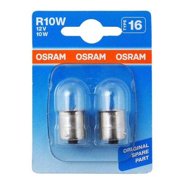 Osram 5008-02B R10W 12в BA15s