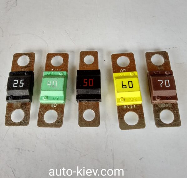 Запобіжник 25A 40A 60A 70А Mercedes MIDI Fuse оригінал силовий