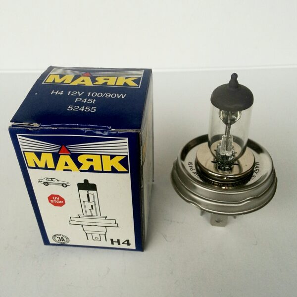 Маяк 52455 H4 100/90W P45t 12v