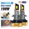 H7 led лама REDCAR D2132 4070(CSP) 6500K 30000Lm 150W 12-24v CANBUS 2 шт