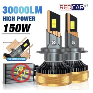 H7 led лама REDCAR D2132 4070(CSP) 6500K 30000Lm 150W 12-24v CANBUS 2 шт
