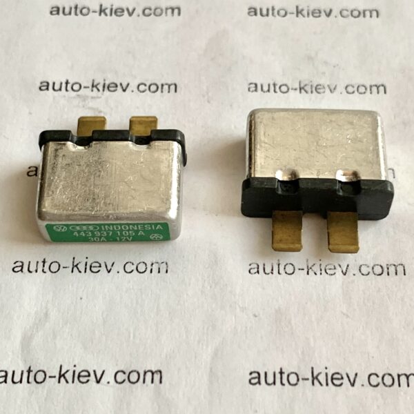 Термозапобіжник 30A Audi VW 443937105A 12v Indonesia оригінал нове - Зображення 2
