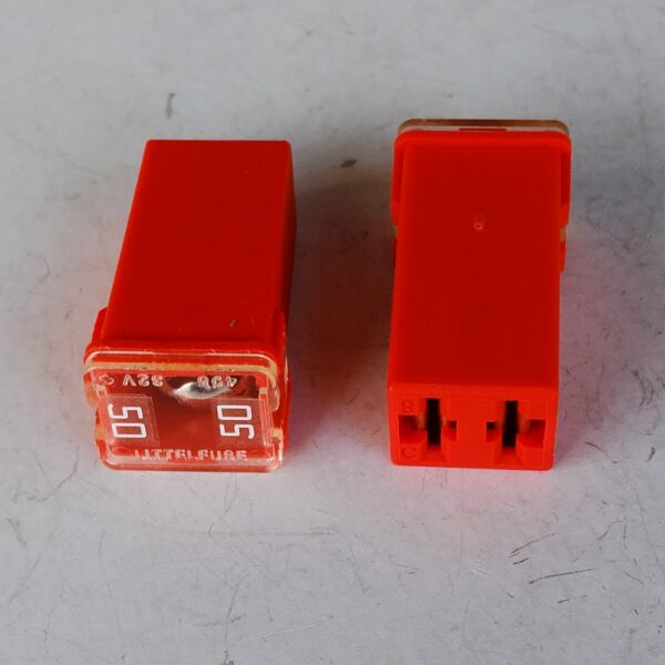 Запобіжник 50A JCASE Littelfuse 0495050.TXN оригінал нове