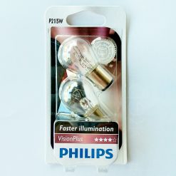 Philips 12499VPB2 21/5W VisionPlus 12v BAY15d (+60%) блистер 2шт