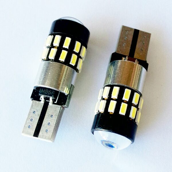 Светодиод Т10(W5W) 30smd (3014) драйвер, обманка 12v canbus