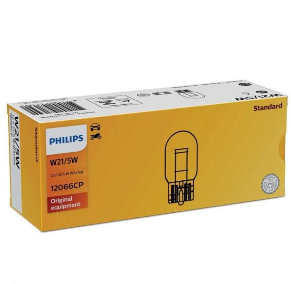 Philips 12066 W21/5W Vision 12v W3x16g