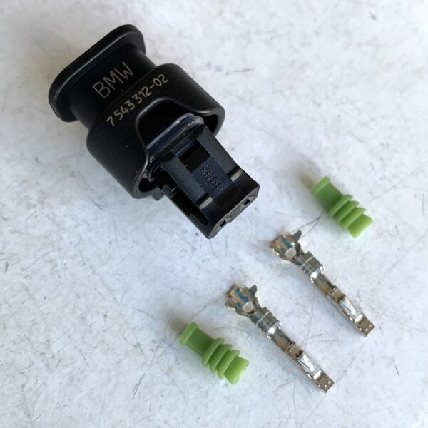 BMW 7543312-02 Разъём 2 pin (без провода) оригинал