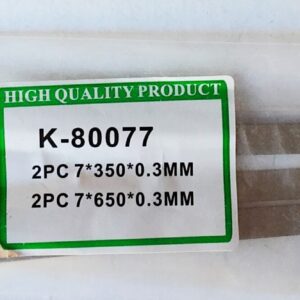 Хомут ленточный K-80077 комплект 2шт 350*7*0,3мм 650*7*0,3мм