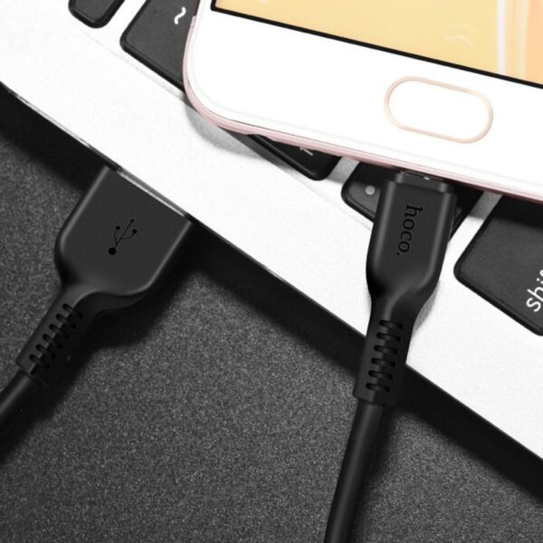 Кабель HOCO X20 Flash charging data cable 2.0A Micro USB 1м