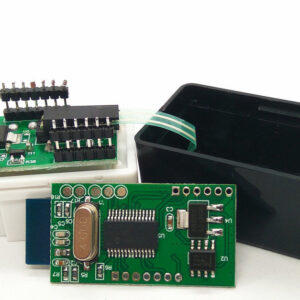 Автосканер ELM327 версия 1.5 Super Mini OBD2 Bluetooth с кнопкой выключения чип PIC18F25K80 2 платы