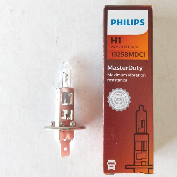 Philips 13258MDC1 H1 MasterDuty 70w 24v P14,5s