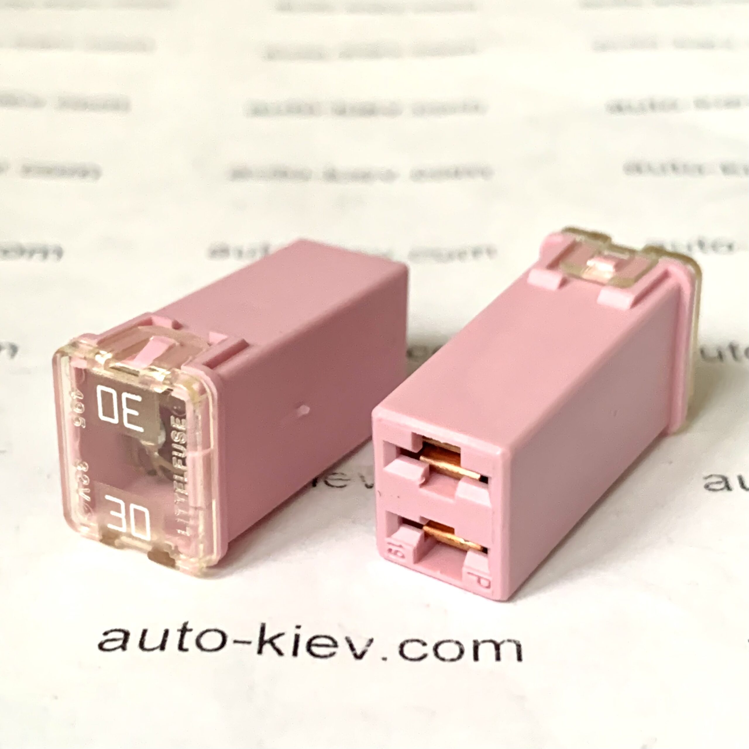 Запобіжник 30A JCASE Littelfuse 0495030.TXN оригінал USA нове - Зображення 2