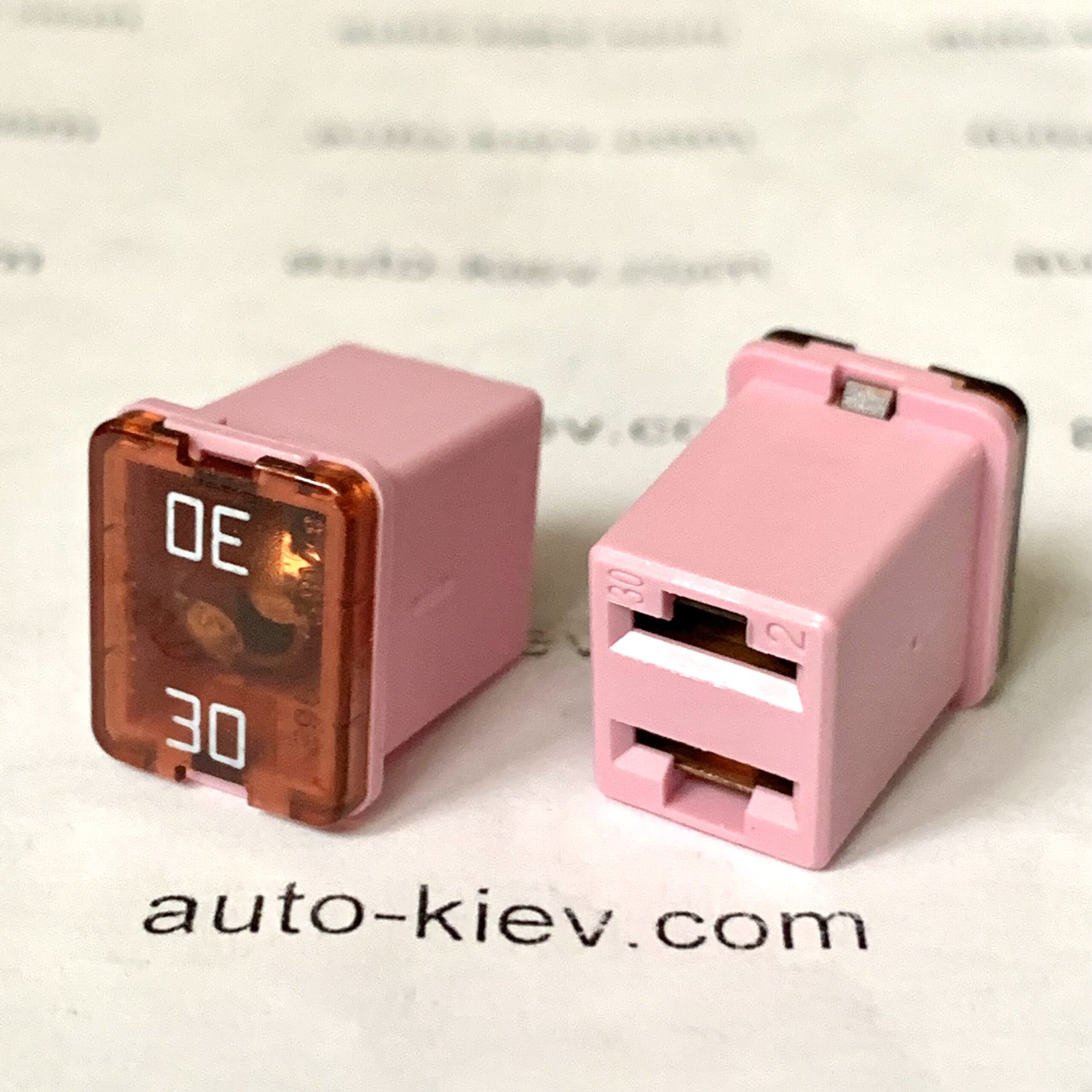 Запобіжник 30A Low Profile JCASE Littelfuse 0895030.TXN ® Cartridge Fuse оригінал USA нове - Зображення 2