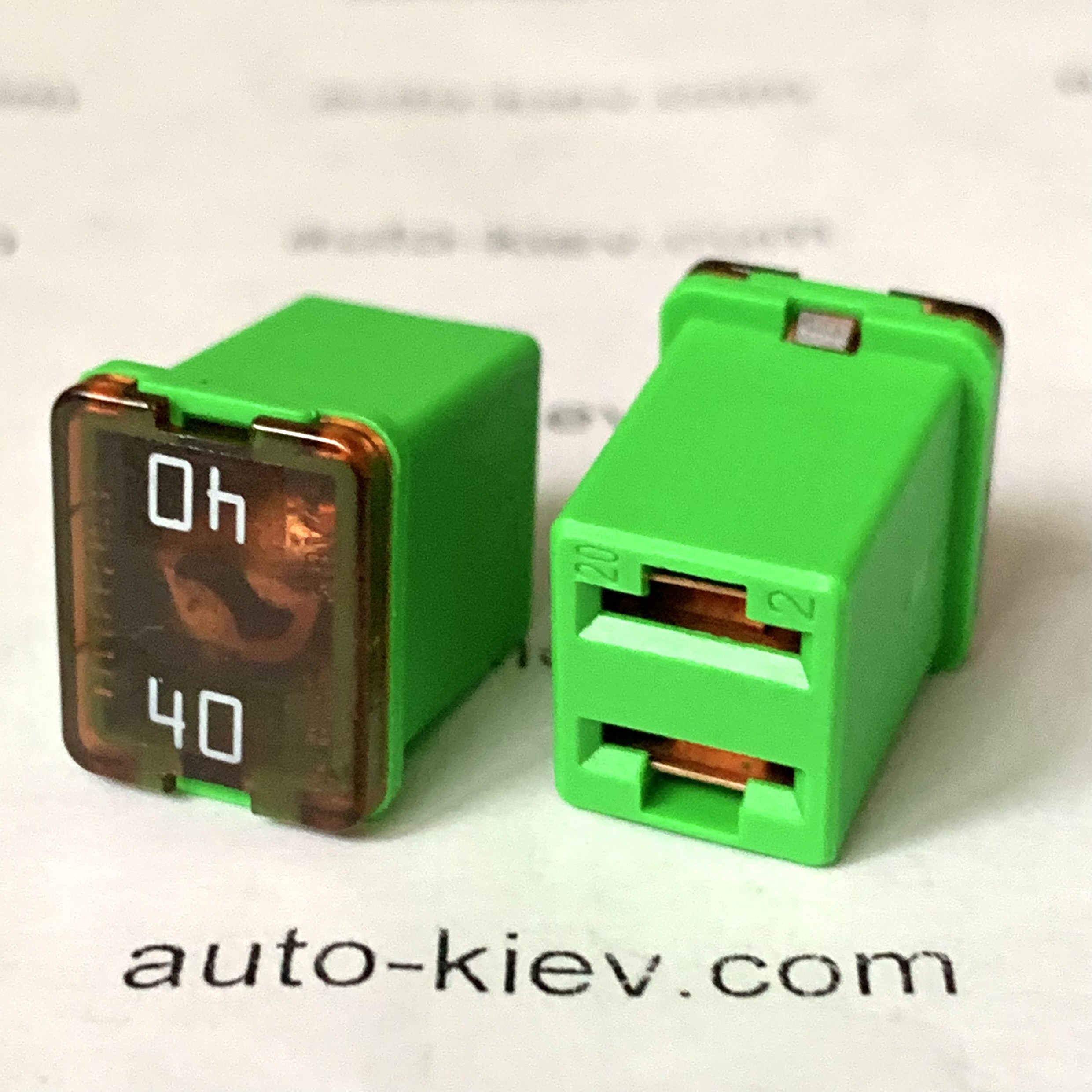 Запобіжник 40A Low Profile JCASE Littelfuse 0895040.TXN ® Cartridge Fuse оригінал USA нове - Зображення 2