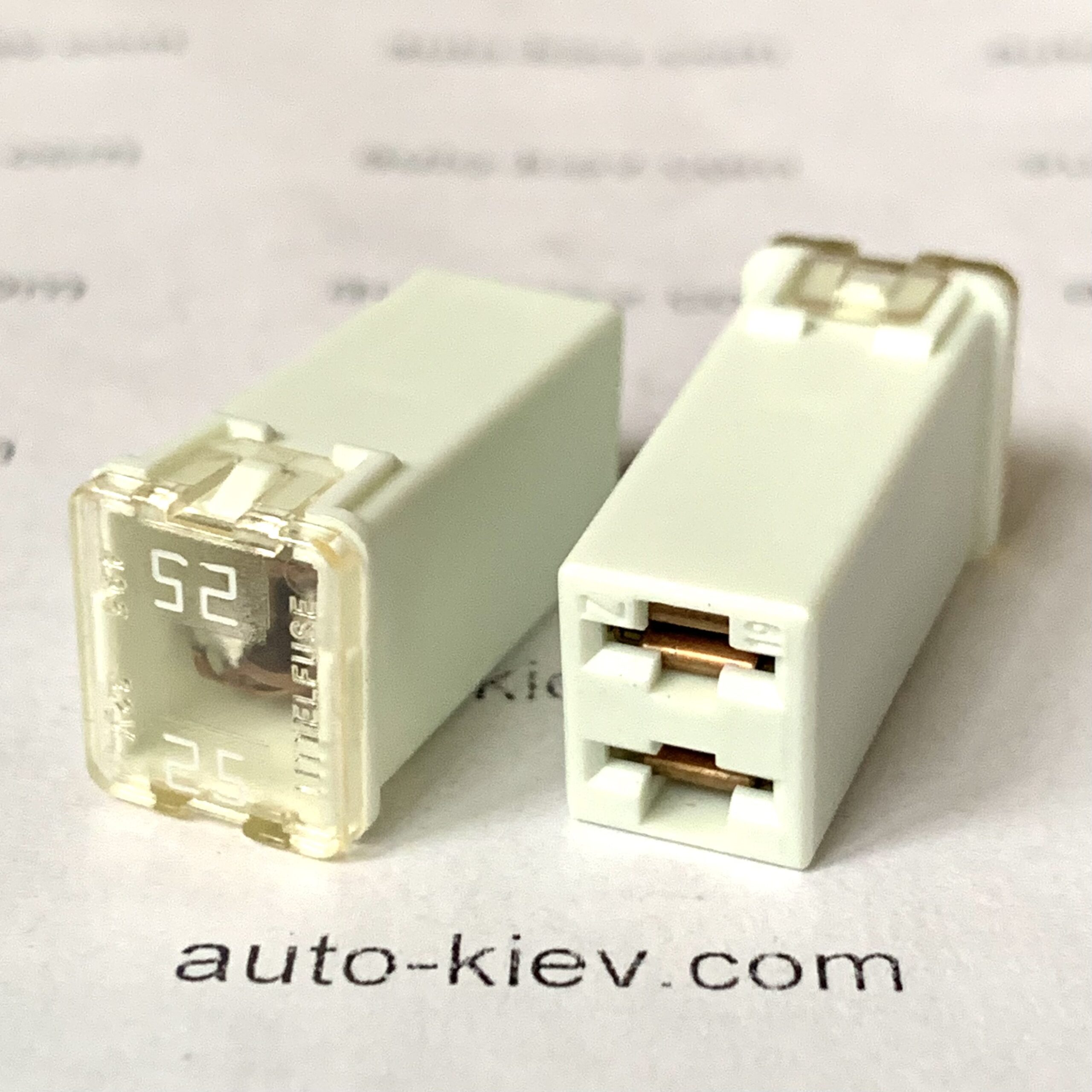 Запобіжник 25A JCASE Littelfuse 0495025.TXN оригінал USA нове - Зображення 2