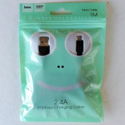 Кабель HOCO X13 Easy Charged Lightning 2.4A Micro USB 1м