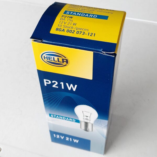 P21W 12v BA15s HELLA 8GA 002 073-121