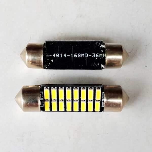 LED C5W (Festoon 10×36) 16smd 4014 SV8.5 12v 260Lm