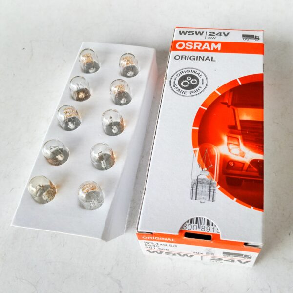 Osram 2845 W5W 24v W2,1x9,5d