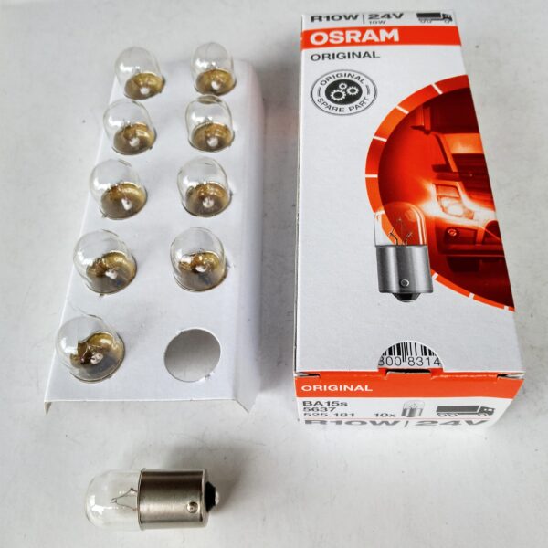 Osram 5637 R10W 24v BA15s