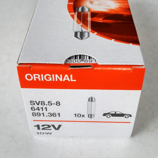 Osram 6411 10W 41mm 12v SV8.5-8