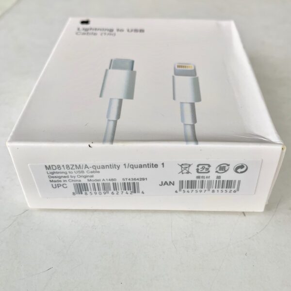 Кабель Apple Type-C to Lightning USB-C(PD) Apple 1m MD818ZM Box Original