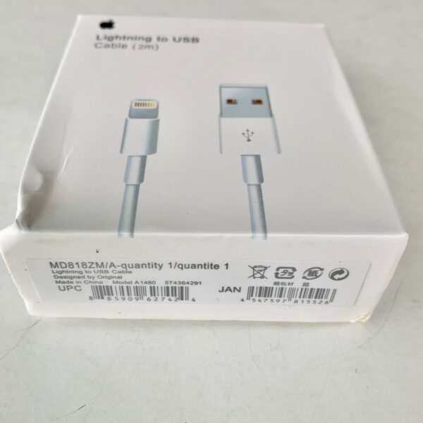 Кабель Apple Type-C to Lightning  USB-C(PD) Apple 2m MD818ZM Box