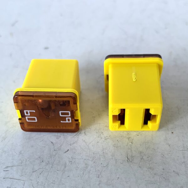 Запобіжник 60A Low Profile JCASE Littelfuse 0895060.TXN 60A ® Cartridge Fuse оригінал нове