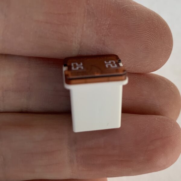 Предохранитель Littelfuse Low Profile JCASE 0895025.TXN 25A ® Cartridge Fuse