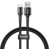 USB кабель Baseus Halo Data Micro USB Cable 3A (1m) black