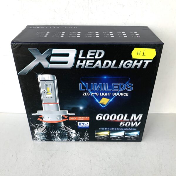 LED AllLight X3 H1 50W 5000K 6000lm