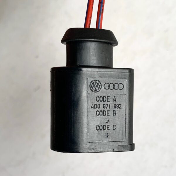 Разъем AUDI VW CODE A 4D0971992 2pin оригинал