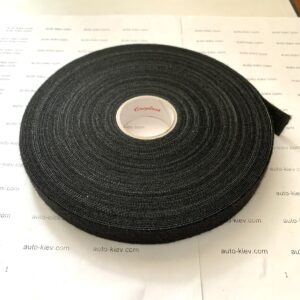 Ізолента Coroplast 8571 0.7mm*19mm 50m тканинна з ворсом. Made in Germany велюрова, антискрип
