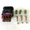 AUDI VW 4F0973703A разъём 3 pin (без провода) оригинал