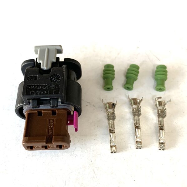 AUDI VW 4F0973703A разъём 3 pin (без провода) оригинал