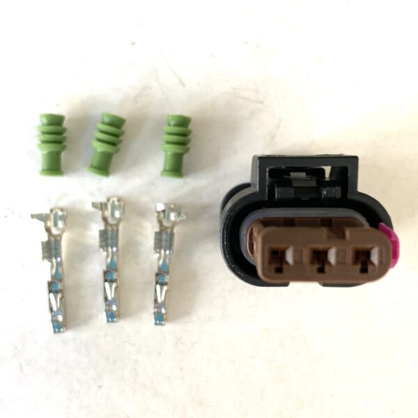AUDI VW 4F0973703A разъём 3 pin (без провода) оригинал