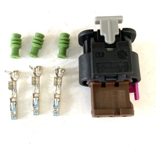 AUDI VW 4F0973703A разъём 3 pin (без провода) оригинал