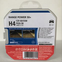 Narva 48861 H4 RANGE POWER 50+ 60/55w P43t 12v коробка