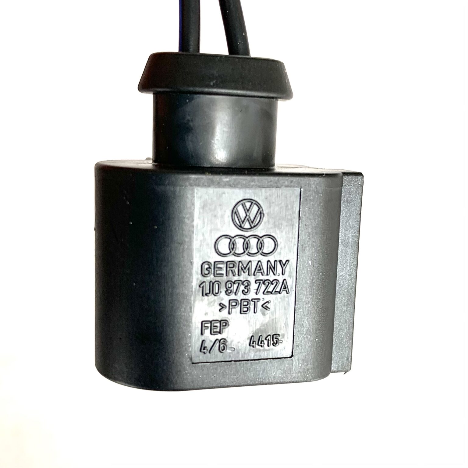 AUDI VW 1J0973722A роз’єм 2 pin 2.8 mm FEP GERMANY оригінал нове – Auto ...