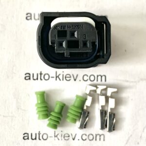 Alternative view of Mercedes 1452049-1 (Tyco 1-1452050-1) роз'єм 3 pin 0,63 mm (без дроту)